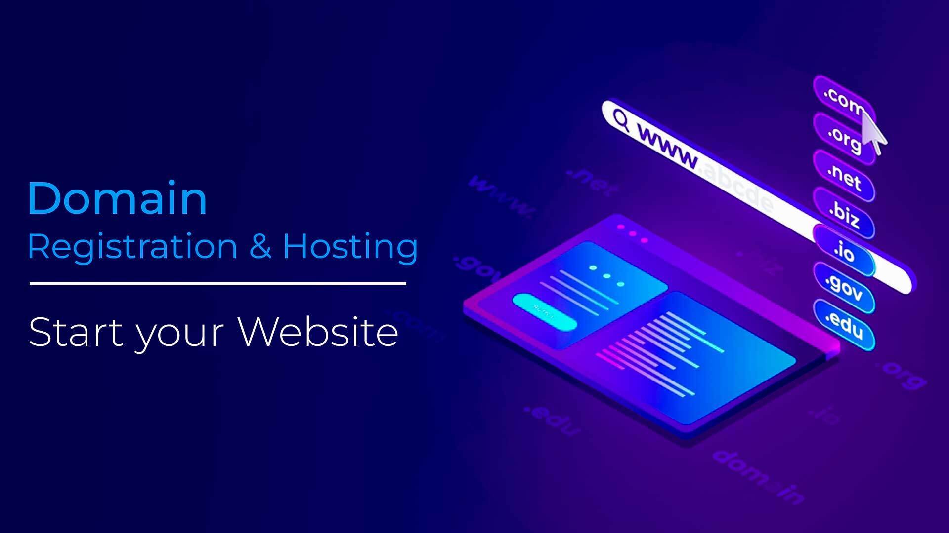 Domain Registration & Hosting